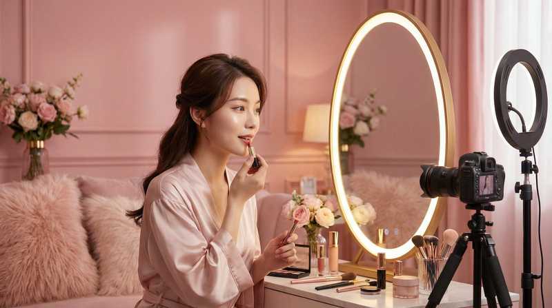 黄色仓库美妆视频教程